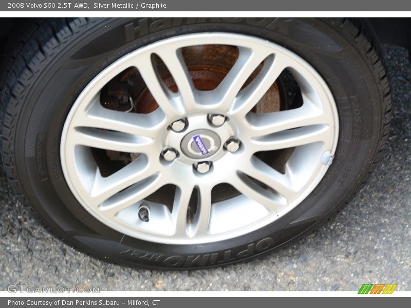 Silver Metallic / Graphite 2008 Volvo S60 2.5T AWD