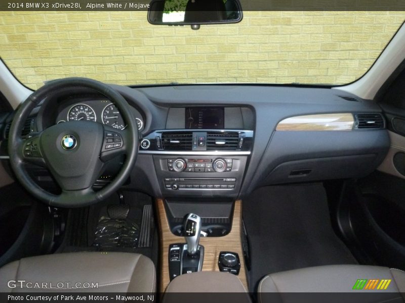 Alpine White / Mojave 2014 BMW X3 xDrive28i