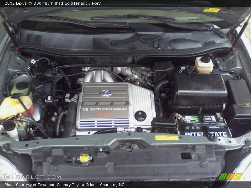 Burnished Gold Metallic / Ivory 2003 Lexus RX 300
