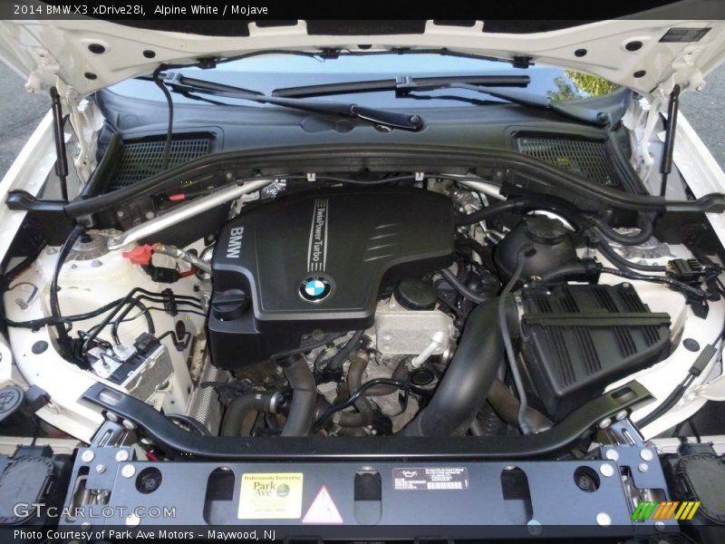 Alpine White / Mojave 2014 BMW X3 xDrive28i