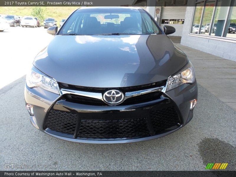 Predawn Gray Mica / Black 2017 Toyota Camry SE