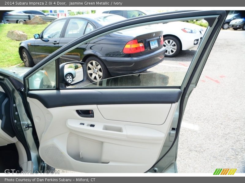 Jasmine Green Metallic / Ivory 2014 Subaru Impreza 2.0i 4 Door