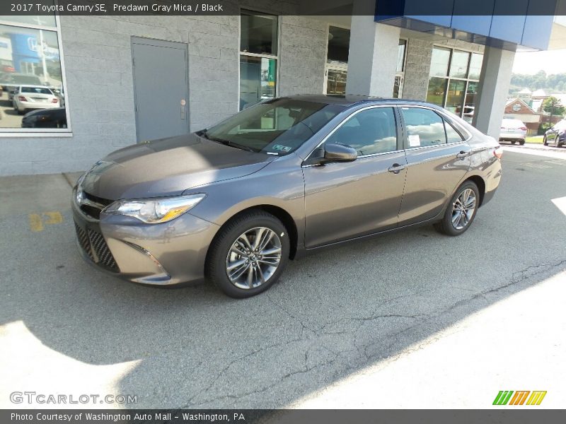 Predawn Gray Mica / Black 2017 Toyota Camry SE