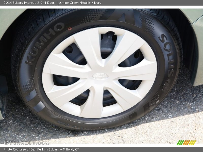 Jasmine Green Metallic / Ivory 2014 Subaru Impreza 2.0i 4 Door