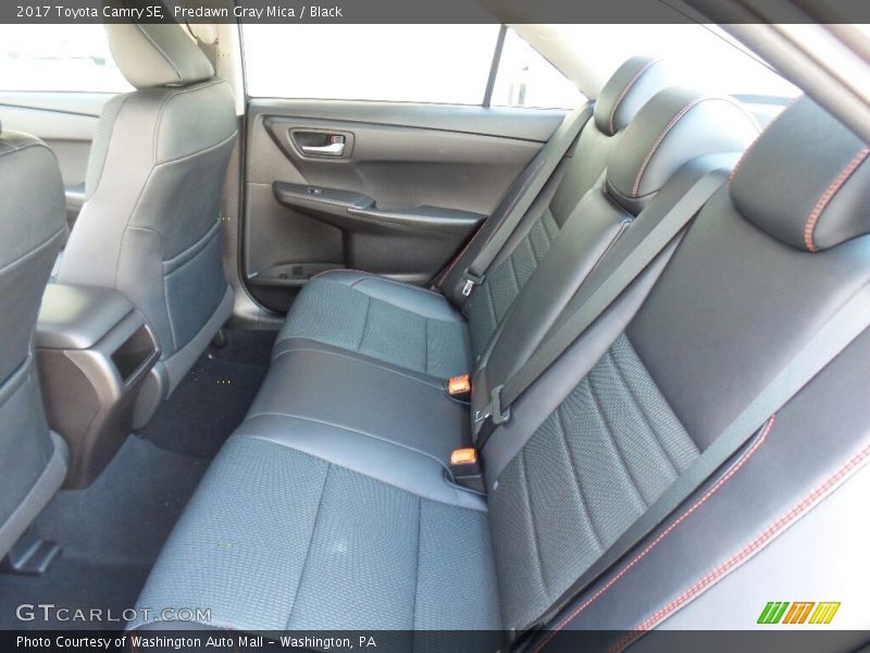 Rear Seat of 2017 Camry SE