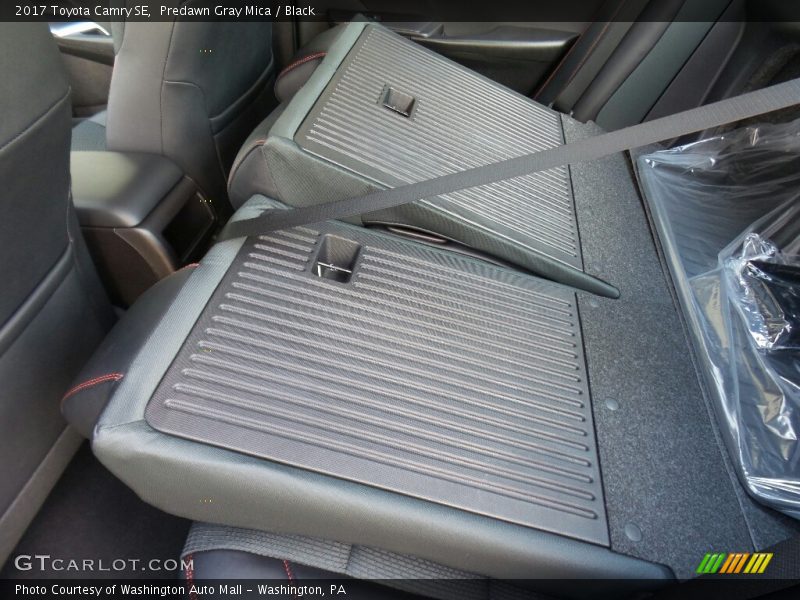 Rear Seat of 2017 Camry SE
