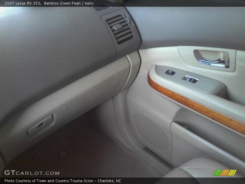 Bamboo Green Pearl / Ivory 2007 Lexus RX 350