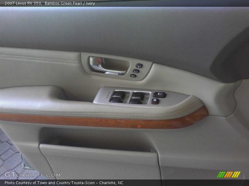 Bamboo Green Pearl / Ivory 2007 Lexus RX 350