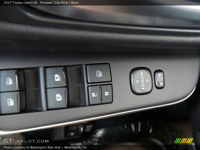 Predawn Gray Mica / Black 2017 Toyota Camry SE