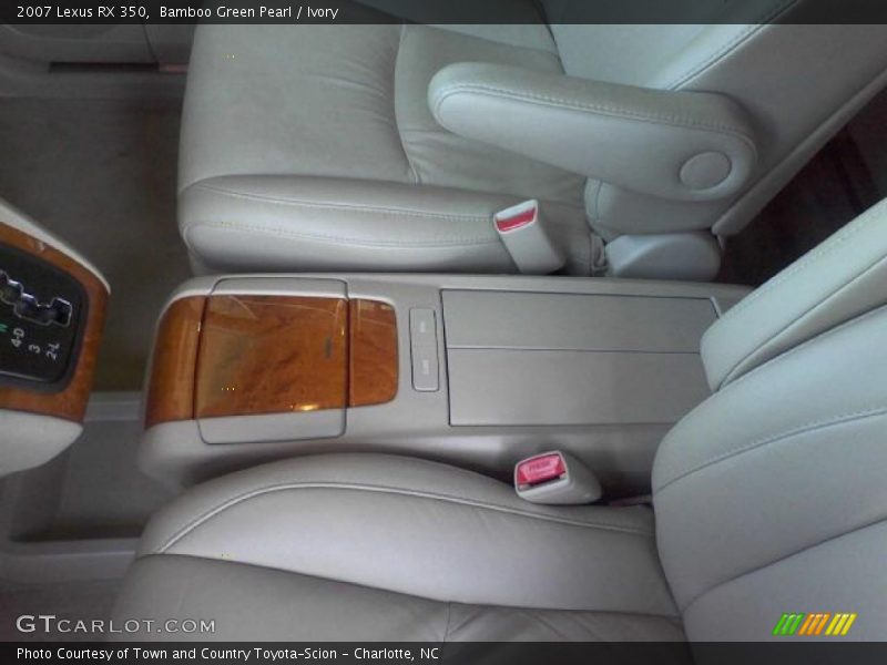Bamboo Green Pearl / Ivory 2007 Lexus RX 350