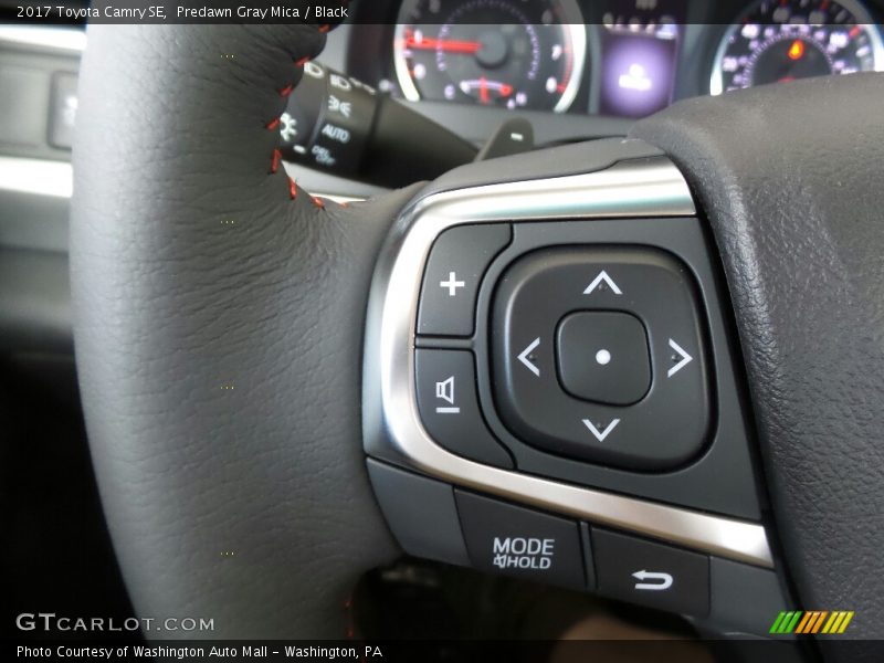 Controls of 2017 Camry SE