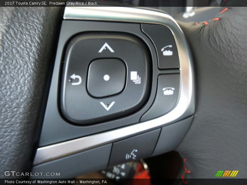 Controls of 2017 Camry SE