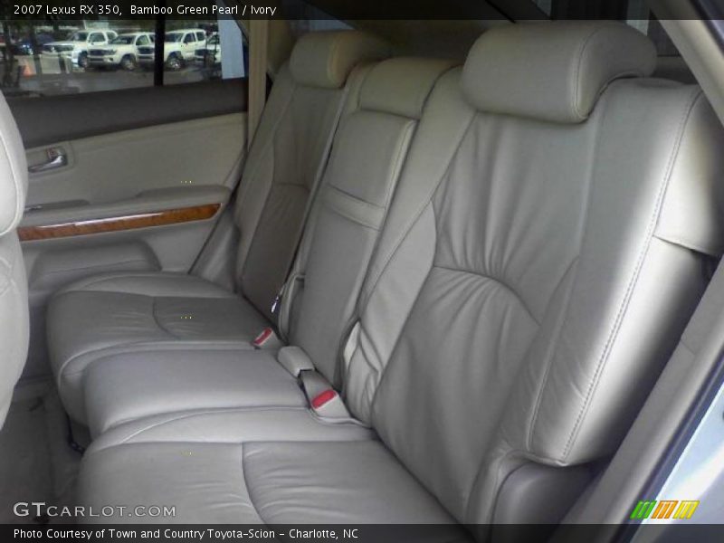 Bamboo Green Pearl / Ivory 2007 Lexus RX 350