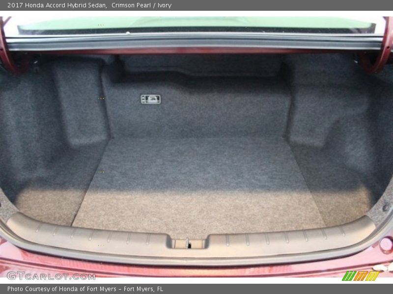  2017 Accord Hybrid Sedan Trunk