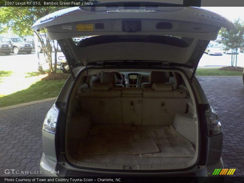 Bamboo Green Pearl / Ivory 2007 Lexus RX 350