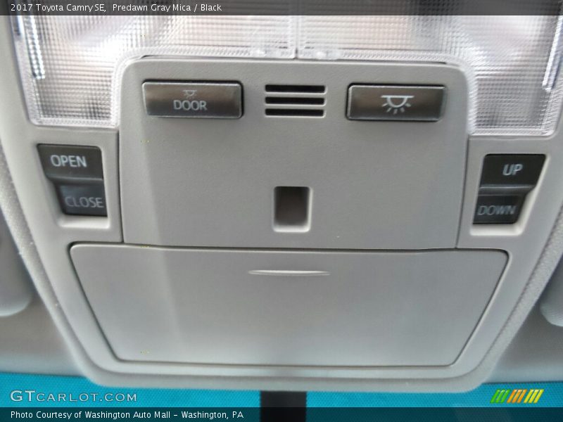 Predawn Gray Mica / Black 2017 Toyota Camry SE
