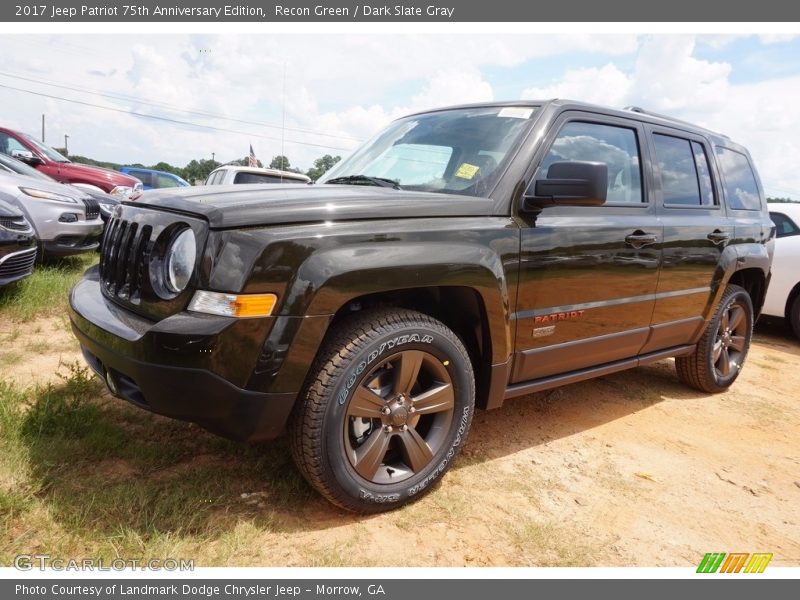 Recon Green / Dark Slate Gray 2017 Jeep Patriot 75th Anniversary Edition