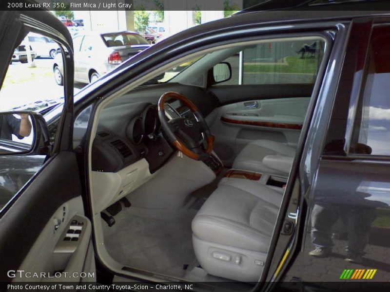 Flint Mica / Light Gray 2008 Lexus RX 350