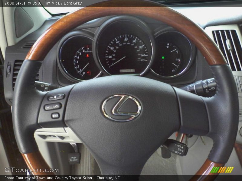 Flint Mica / Light Gray 2008 Lexus RX 350