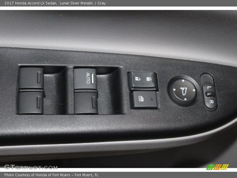 Controls of 2017 Accord LX Sedan