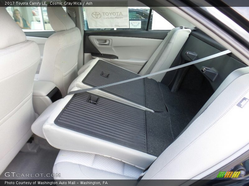 Rear Seat of 2017 Camry LE