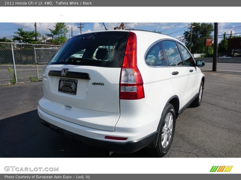 Taffeta White / Black 2011 Honda CR-V LX 4WD