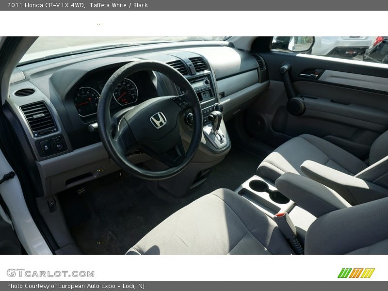 Taffeta White / Black 2011 Honda CR-V LX 4WD