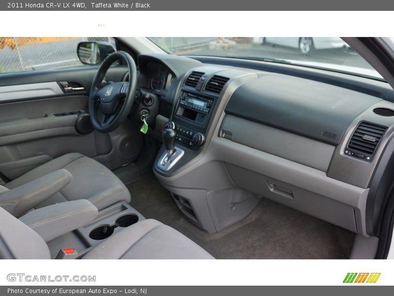Taffeta White / Black 2011 Honda CR-V LX 4WD
