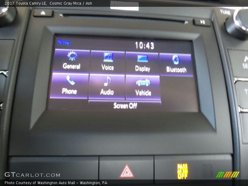 Cosmic Gray Mica / Ash 2017 Toyota Camry LE