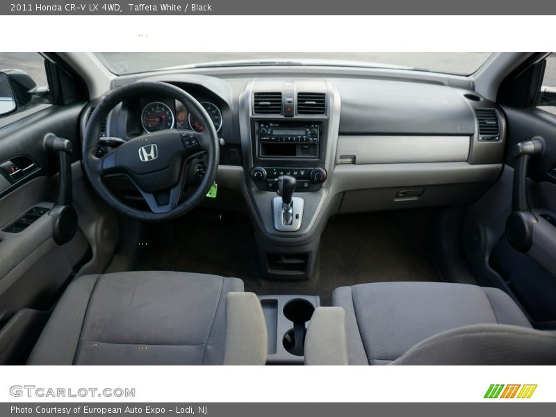 Taffeta White / Black 2011 Honda CR-V LX 4WD
