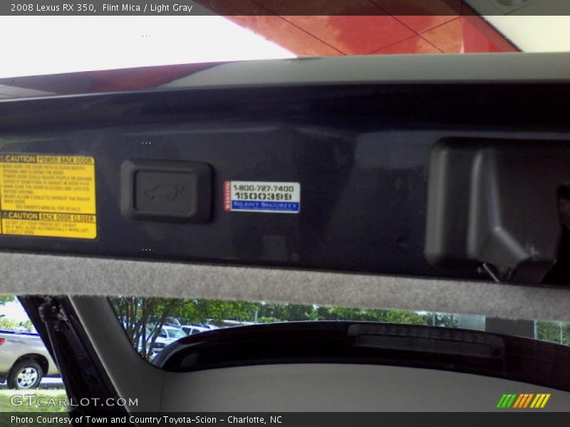 Flint Mica / Light Gray 2008 Lexus RX 350