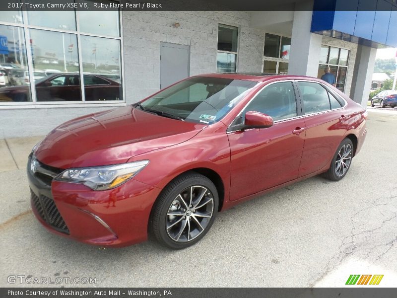  2017 Camry XSE V6 Ruby Flare Pearl