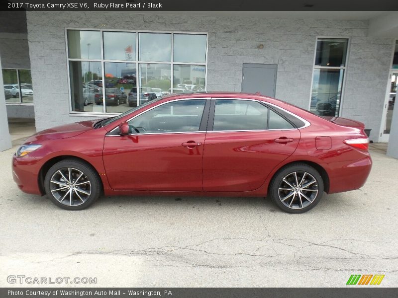  2017 Camry XSE V6 Ruby Flare Pearl
