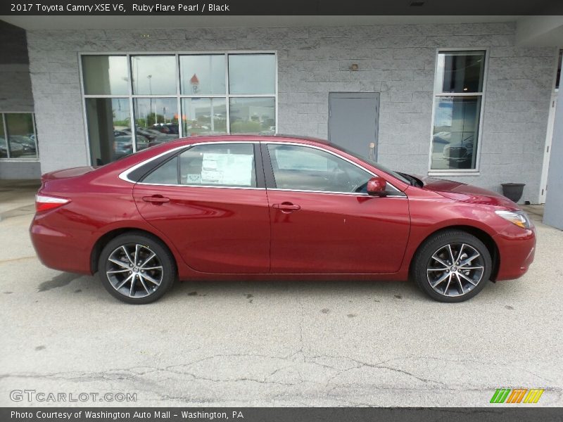  2017 Camry XSE V6 Ruby Flare Pearl