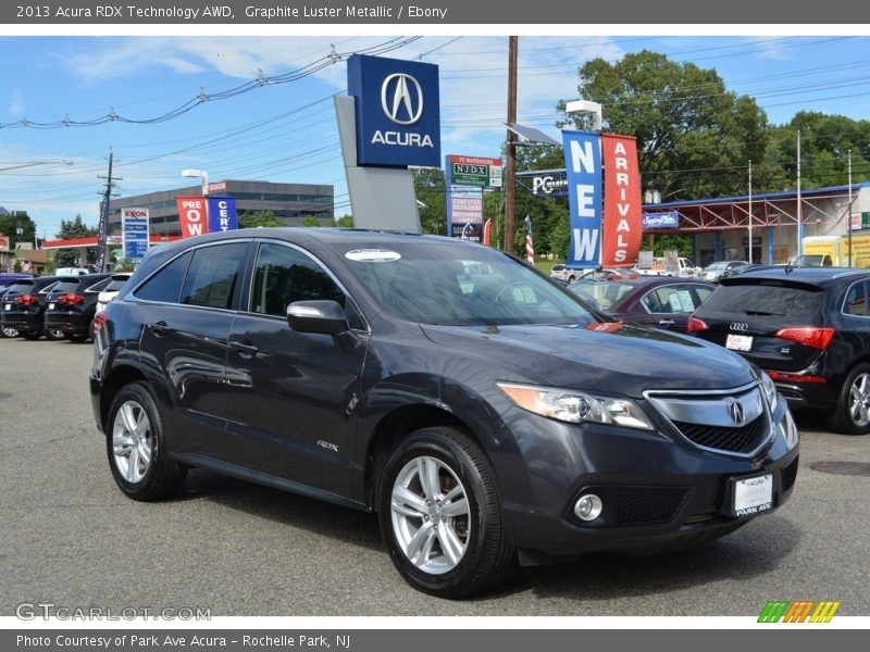 Graphite Luster Metallic / Ebony 2013 Acura RDX Technology AWD