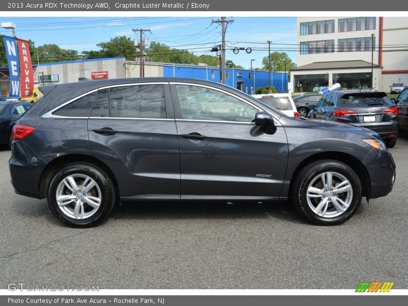 Graphite Luster Metallic / Ebony 2013 Acura RDX Technology AWD