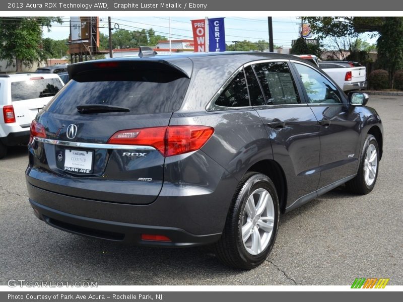 Graphite Luster Metallic / Ebony 2013 Acura RDX Technology AWD