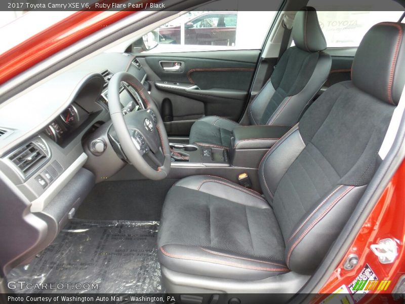  2017 Camry XSE V6 Black Interior
