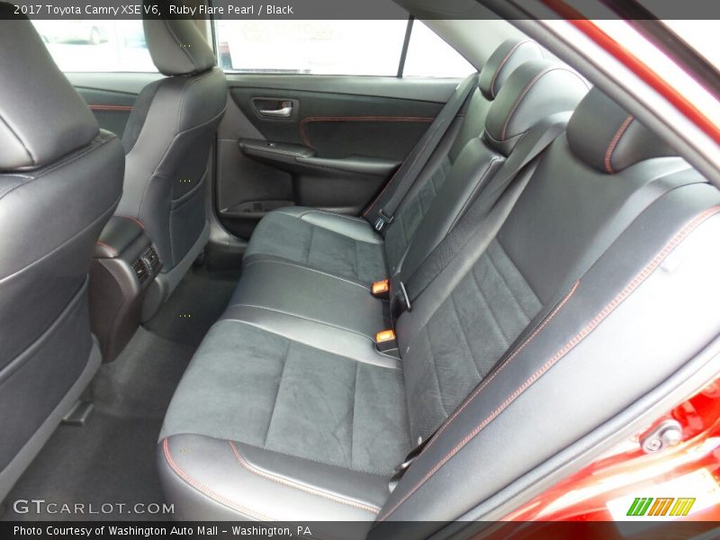 Rear Seat of 2017 Camry XSE V6