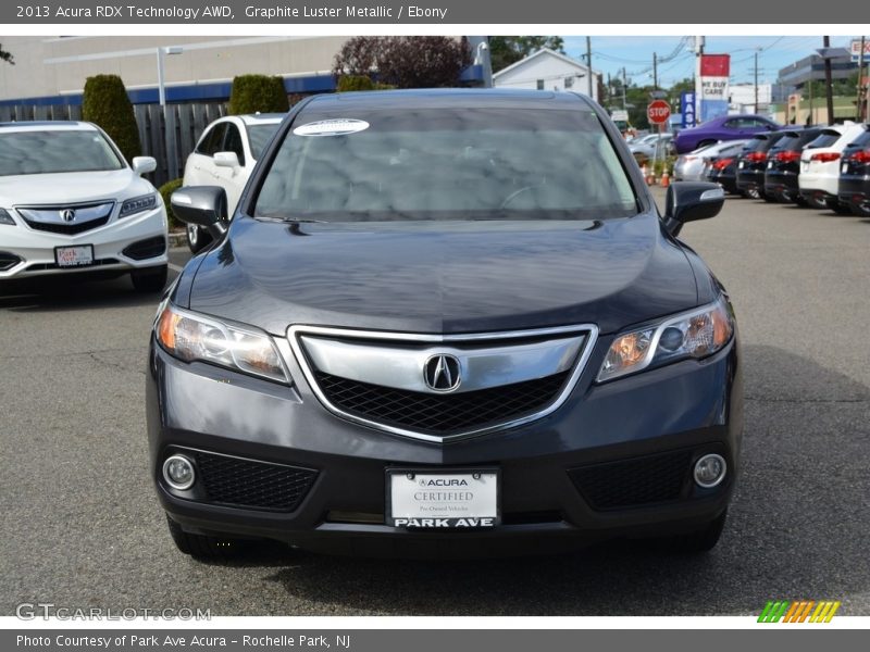 Graphite Luster Metallic / Ebony 2013 Acura RDX Technology AWD