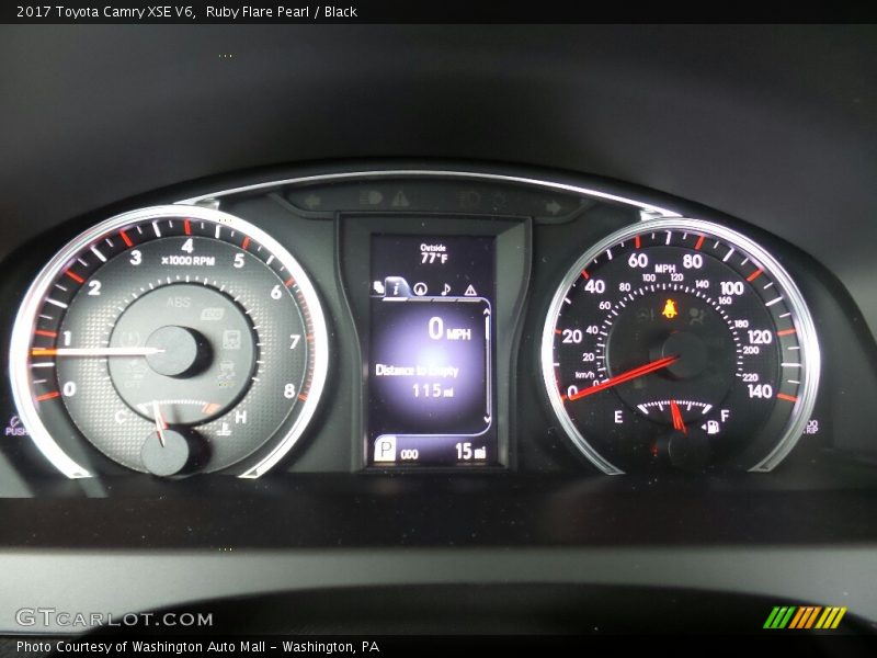  2017 Camry XSE V6 XSE V6 Gauges