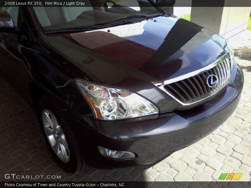 Flint Mica / Light Gray 2008 Lexus RX 350