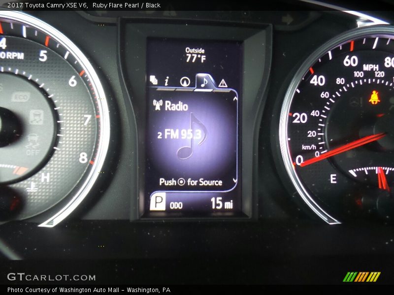  2017 Camry XSE V6 XSE V6 Gauges
