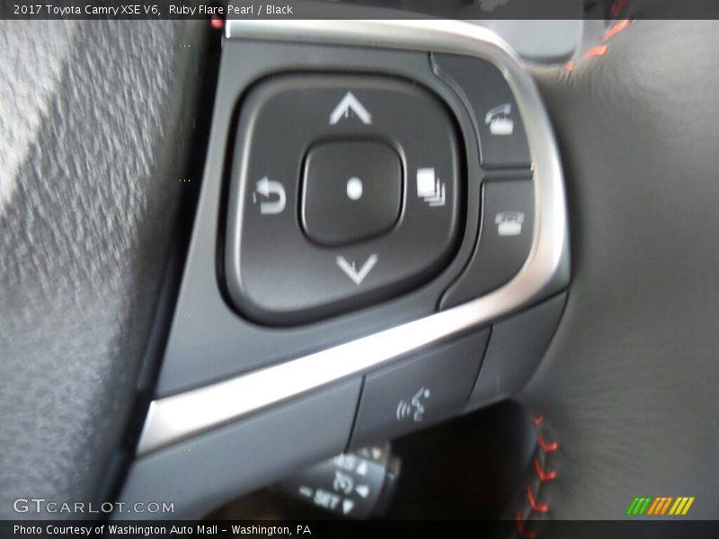 Ruby Flare Pearl / Black 2017 Toyota Camry XSE V6