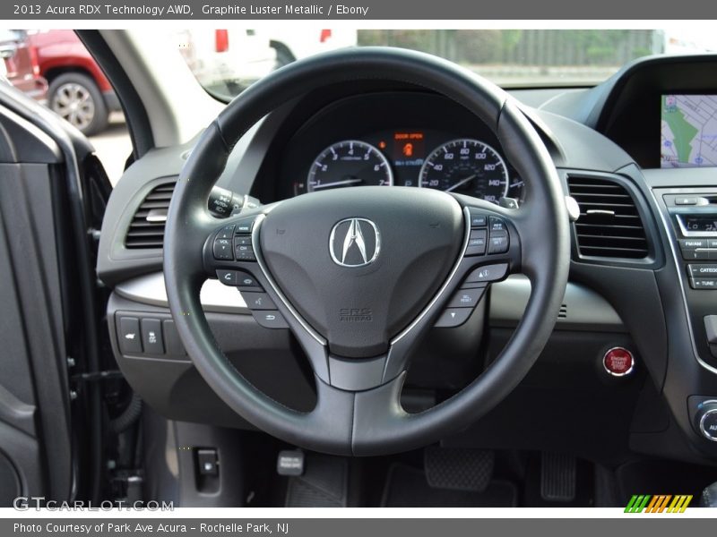 Graphite Luster Metallic / Ebony 2013 Acura RDX Technology AWD