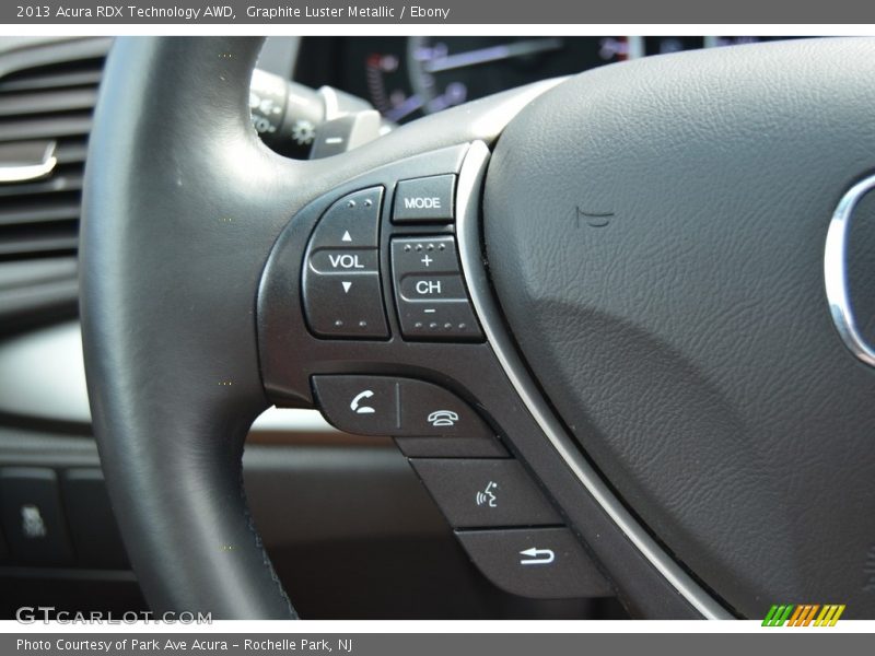Graphite Luster Metallic / Ebony 2013 Acura RDX Technology AWD