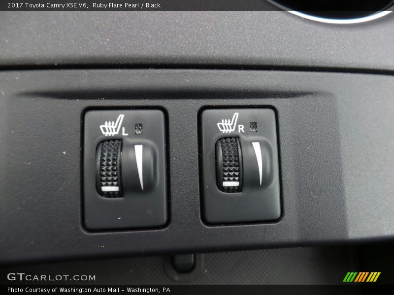 Controls of 2017 Camry XSE V6