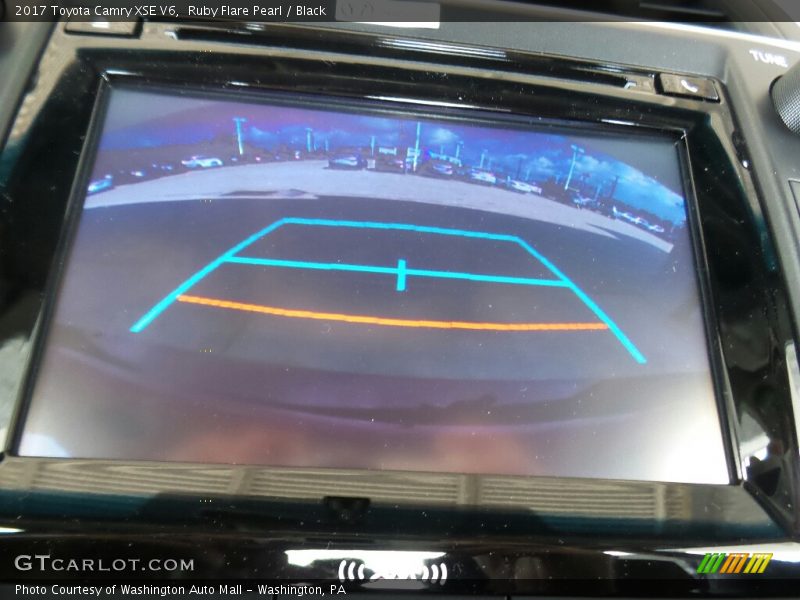 Ruby Flare Pearl / Black 2017 Toyota Camry XSE V6