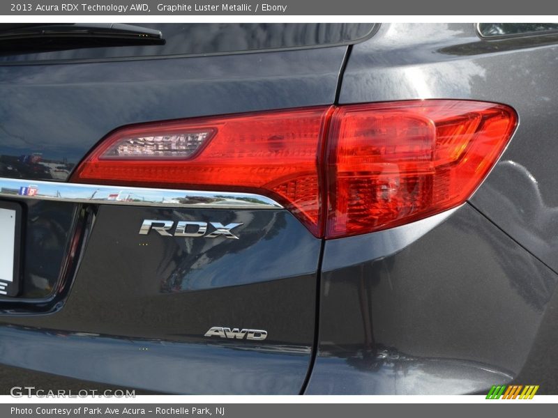 Graphite Luster Metallic / Ebony 2013 Acura RDX Technology AWD