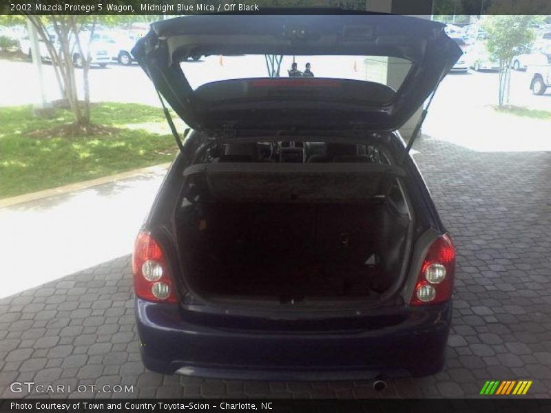 Midnight Blue Mica / Off Black 2002 Mazda Protege 5 Wagon